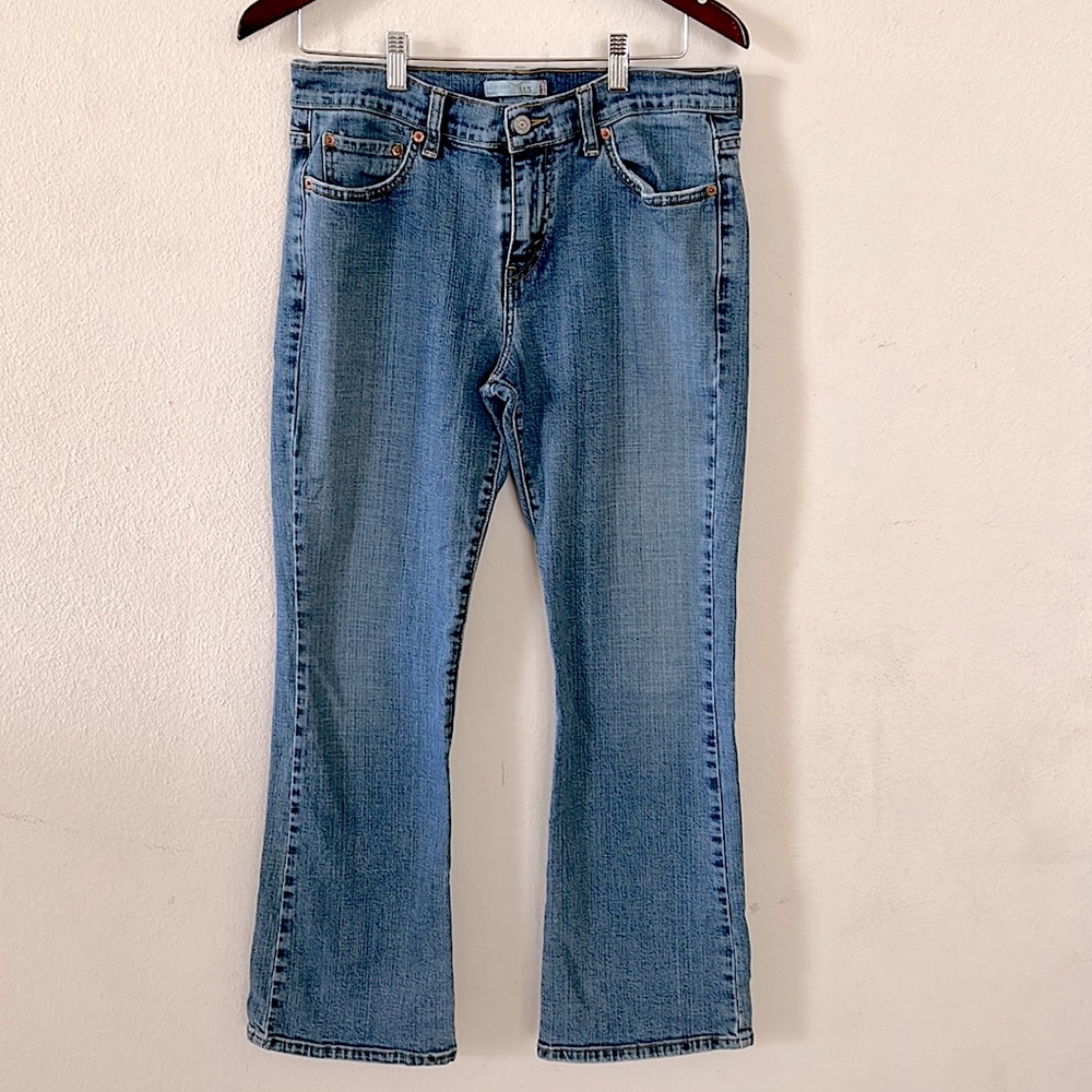 Levi's Bootcut 515 Short Denim Jeans